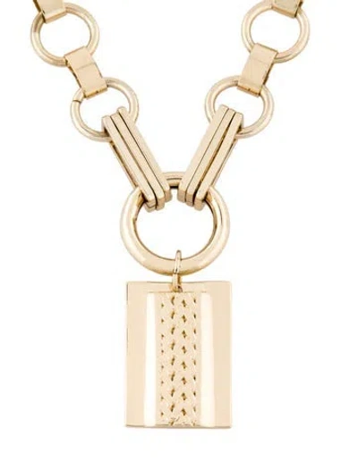 Pre-owned Dannijo Pendant Necklace, 19.25" In Multi