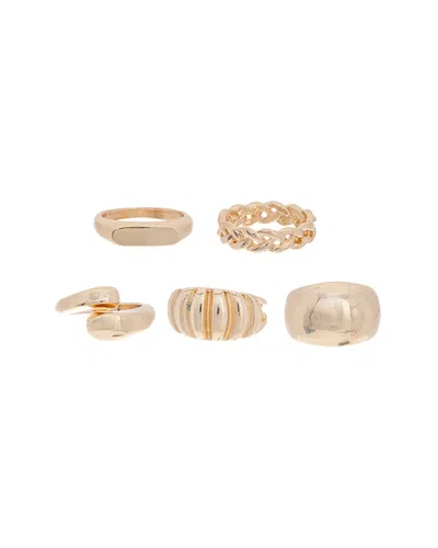 DANNIJO DANNIJO PLATED RING SET