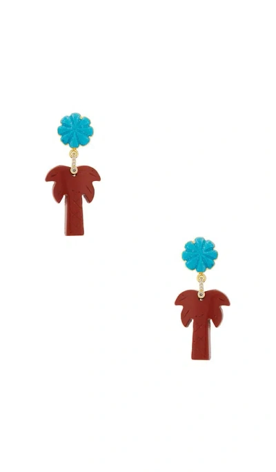 Dannijo Romy Earrings In 멀티