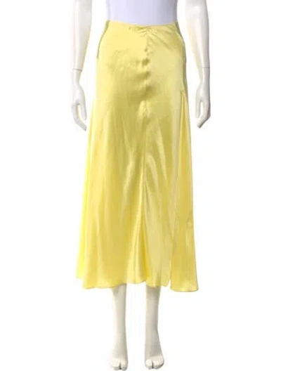 Pre-owned Dannijo Silk Midi Length Skirt