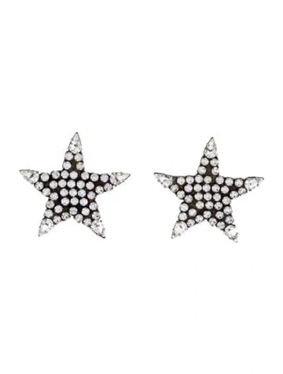 Pre-owned Dannijo Star Earrings In Multi
