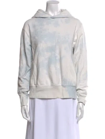 Pre-owned Dannijo Tie-dye Print Crew Neck Sweatshirt In Neutral