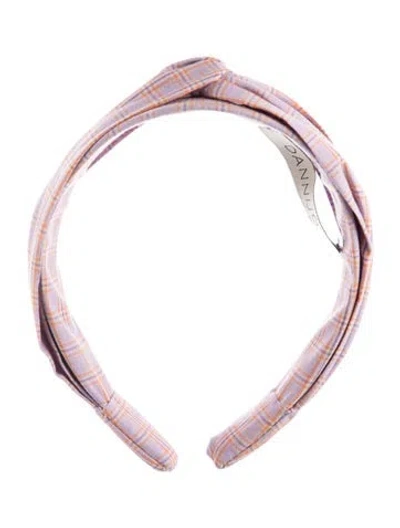 Pre-owned Dannijo Women's Purple Cotton  Hair Accessory