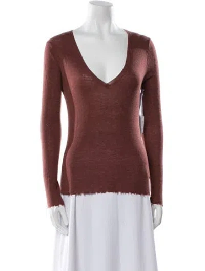 Pre-owned Dannijo Wool V-neck Sweater W/ Tags