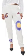 Dannijopro Lakers Bullseye Sweatpants White In White