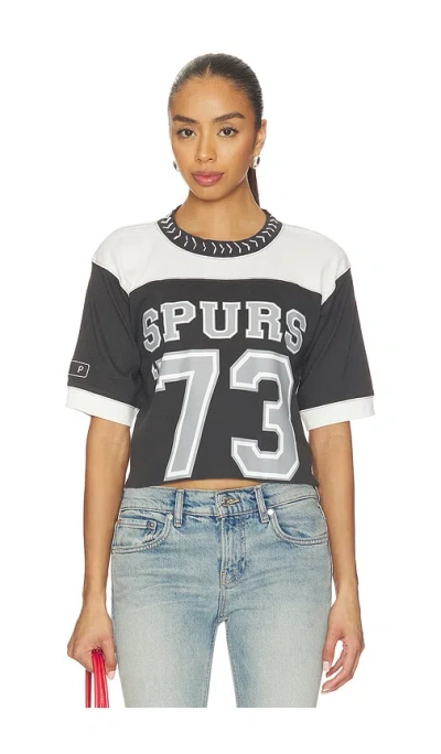 Dannijopro San Antonio Spurs 티셔츠 In Gray