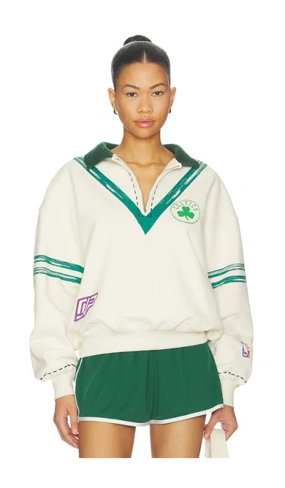 Dannijopro The Letterman Pullover In White