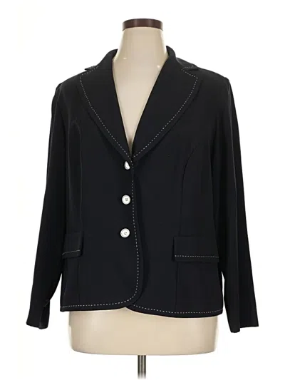 Pre-owned Danny & Nicole Blazer Jacket In Black