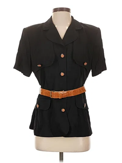 Pre-owned Danny & Nicole Blazer Jacket In Black