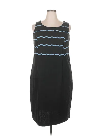 Pre-owned Danny & Nicole Casual Dress In Black
