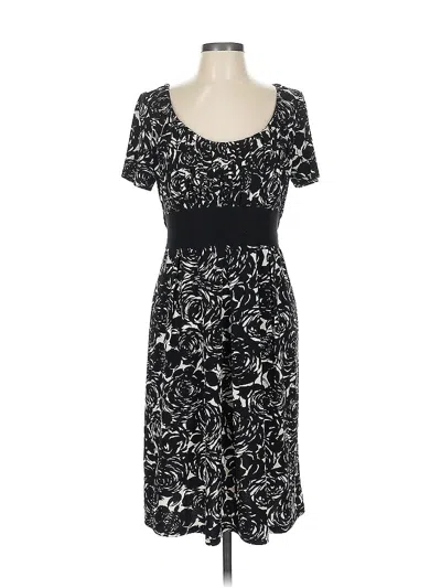Pre-owned Danny & Nicole Casual Dress In Black