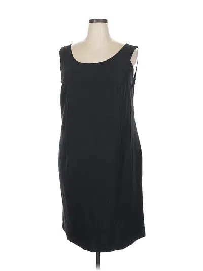 Pre-owned Danny & Nicole Casual Dress In Black