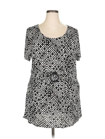 Pre-owned Danny & Nicole Casual Dress In Black