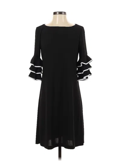 Pre-owned Danny & Nicole Casual Dress In Black