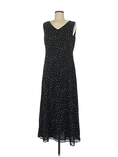 Pre-owned Danny & Nicole Casual Dress In Black