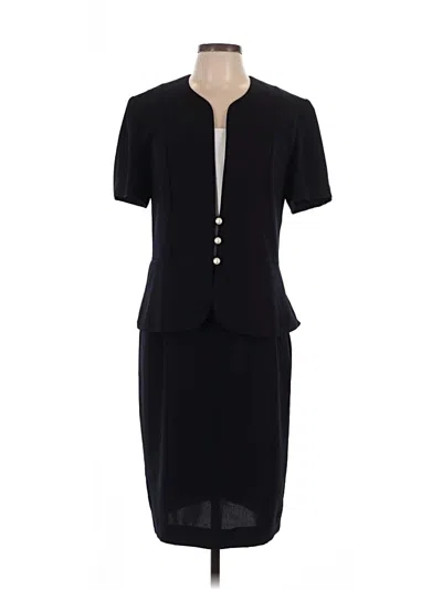Pre-owned Danny & Nicole Casual Dress In Black