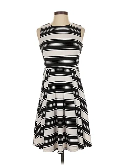 Pre-owned Danny & Nicole Casual Dress In Black