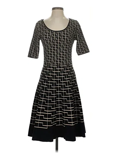 Pre-owned Danny & Nicole Casual Dress In Black
