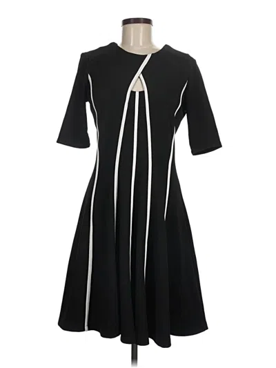 Pre-owned Danny & Nicole Casual Dress In Black