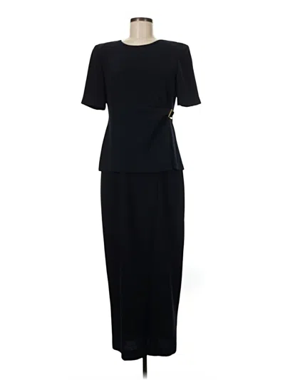 Pre-owned Danny & Nicole Casual Dress In Black