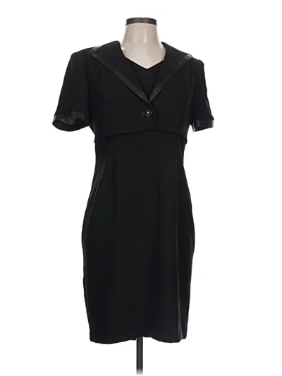Pre-owned Danny & Nicole Casual Dress In Black