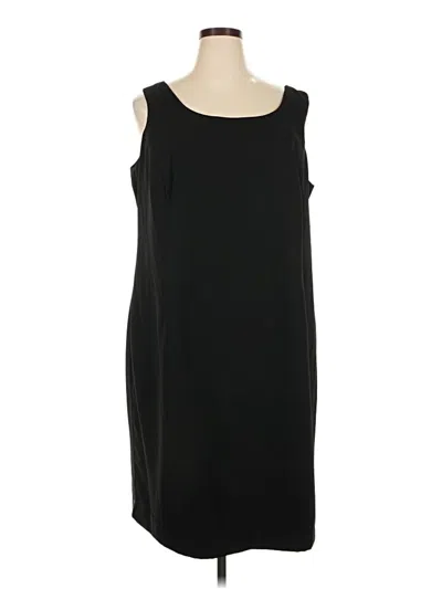 Pre-owned Danny & Nicole Casual Dress In Black
