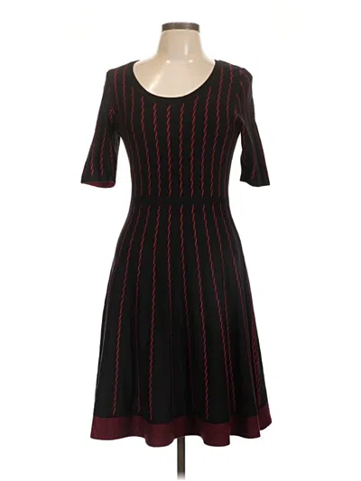 Pre-owned Danny & Nicole Casual Dress In Black