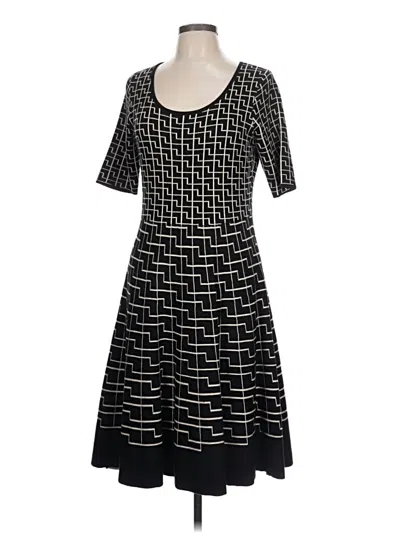Pre-owned Danny & Nicole Casual Dress In Black