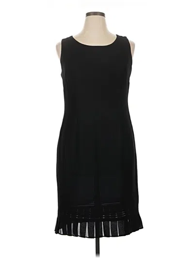 Pre-owned Danny & Nicole Casual Dress In Black