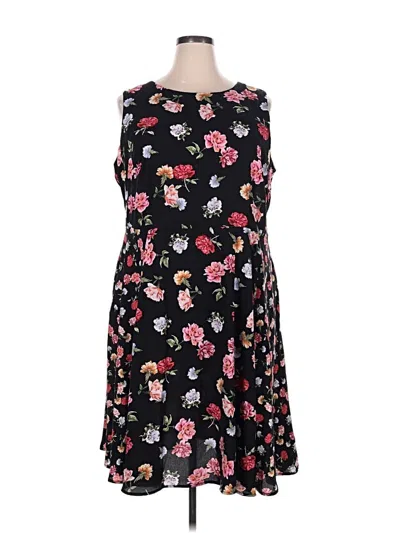 Pre-owned Danny & Nicole Casual Dress In Black