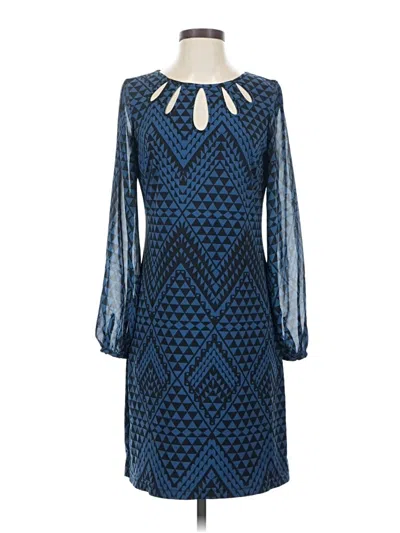 Pre-owned Danny & Nicole Casual Dress In Blue