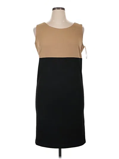 Pre-owned Danny & Nicole Casual Dress In Brown