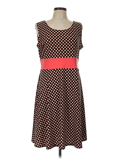 Pre-owned Danny & Nicole Casual Dress In Brown