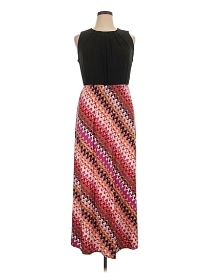 Pre-owned Danny & Nicole Casual Dress In Brown