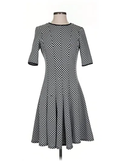 Pre-owned Danny & Nicole Casual Dress In Gray