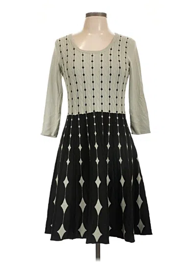 Pre-owned Danny & Nicole Casual Dress In Gray