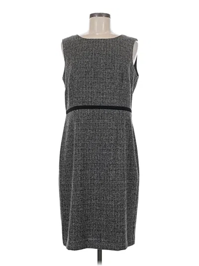 Pre-owned Danny & Nicole Casual Dress In Gray