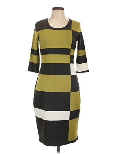 Pre-owned Danny & Nicole Casual Dress In Green