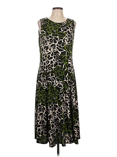 Pre-owned Danny & Nicole Casual Dress In Green