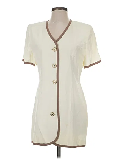 Pre-owned Danny & Nicole Casual Dress In Ivory