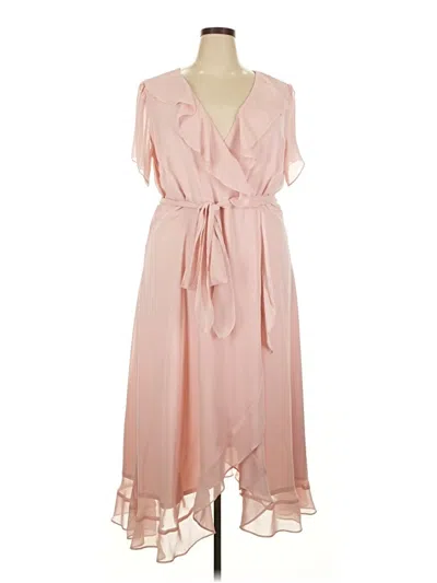 Pre-owned Danny & Nicole Casual Dress In Pink