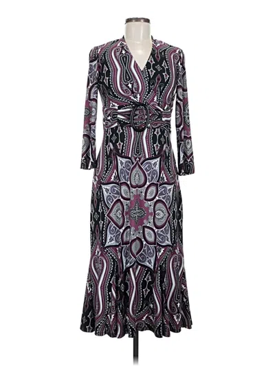 Pre-owned Danny & Nicole Casual Dress In Purple