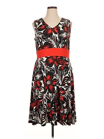 Pre-owned Danny & Nicole Casual Dress In Red