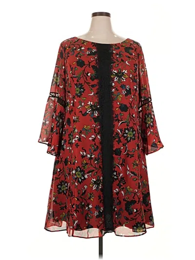 Pre-owned Danny & Nicole Casual Dress In Red