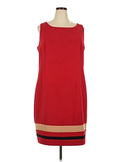 Pre-owned Danny & Nicole Casual Dress In Red