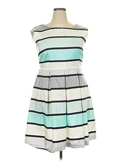 Pre-owned Danny & Nicole Casual Dress In Teal