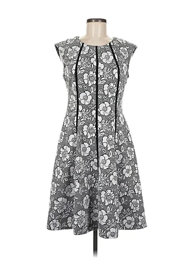 Pre-owned Danny & Nicole Casual Dress In White