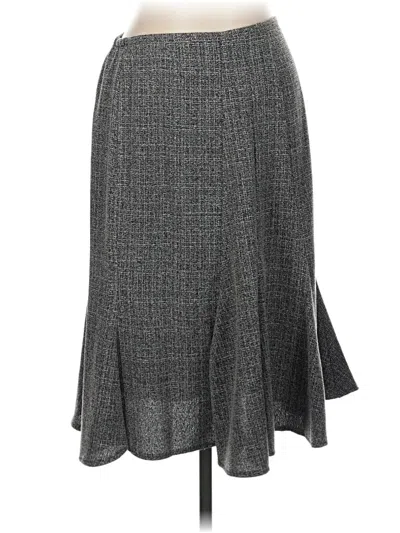 Pre-owned Danny & Nicole Casual Skirt In Gray