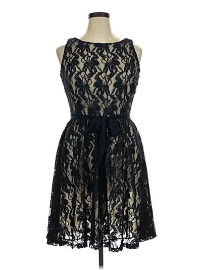 Pre-owned Danny & Nicole Cocktail Dress In Black