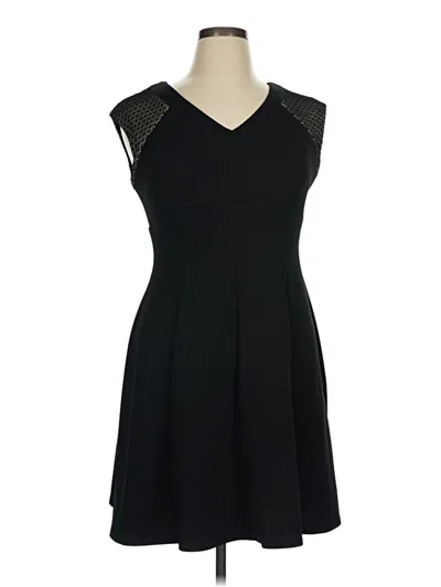 Pre-owned Danny & Nicole Cocktail Dress In Black